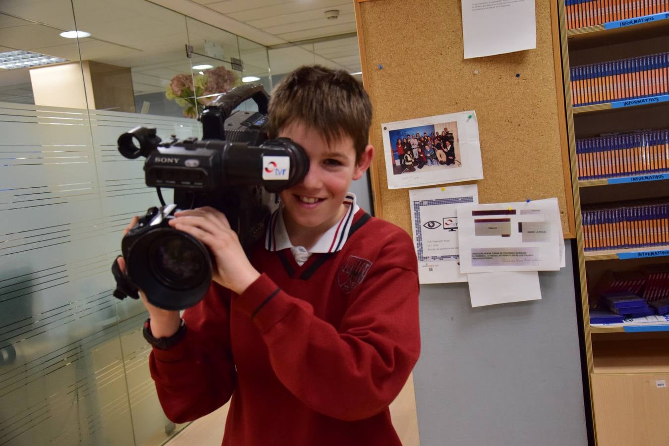 Visita de los alumnos de Jesuitas