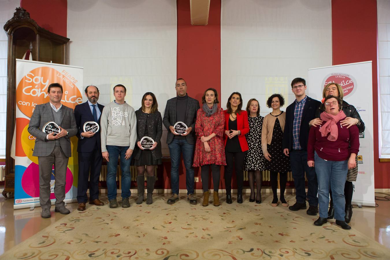 Presentación de la campaña &#039;Soy Cómplice&#039;, de FEAPS, con Lorenzo Quinn