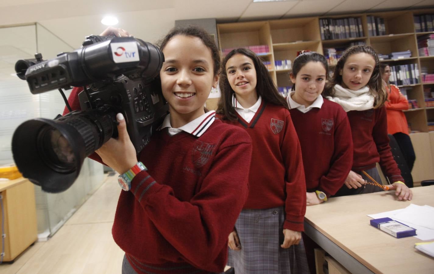 Los alumnos de 6º D de Jesuitas visitan la multimedia de Diario LA RIOJA