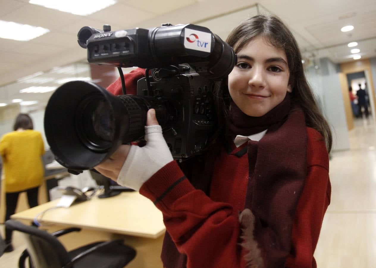 Los alumnos de 6º D de Jesuitas visitan la multimedia de Diario LA RIOJA