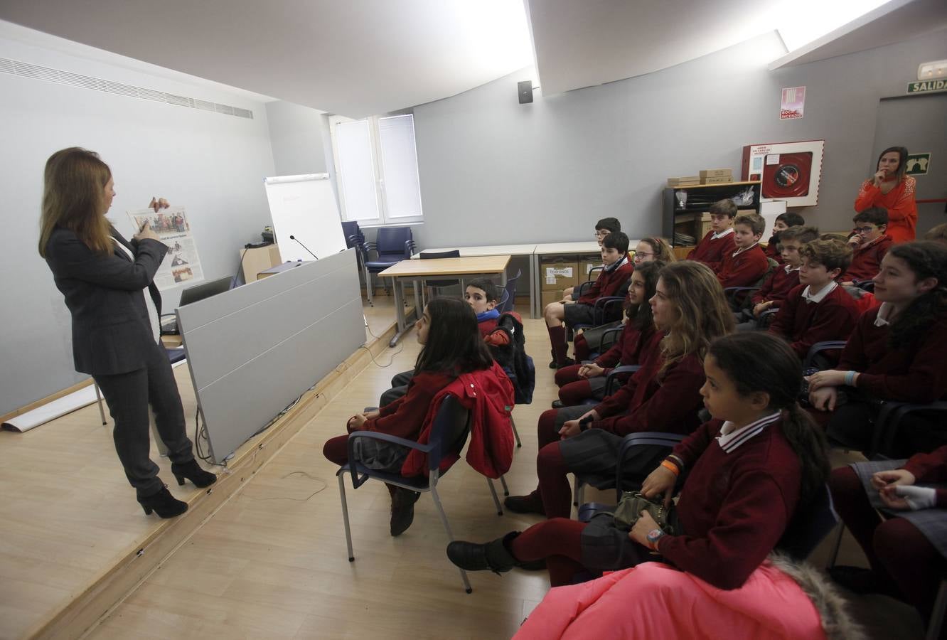 Los alumnos de 6º D de Jesuitas visitan la multimedia de Diario LA RIOJA
