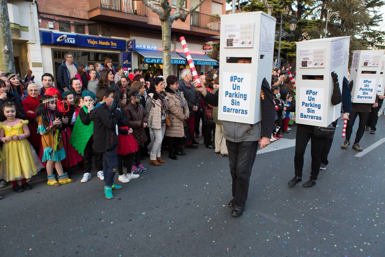 Las calles de Logroño se llenan de disfraces (I)