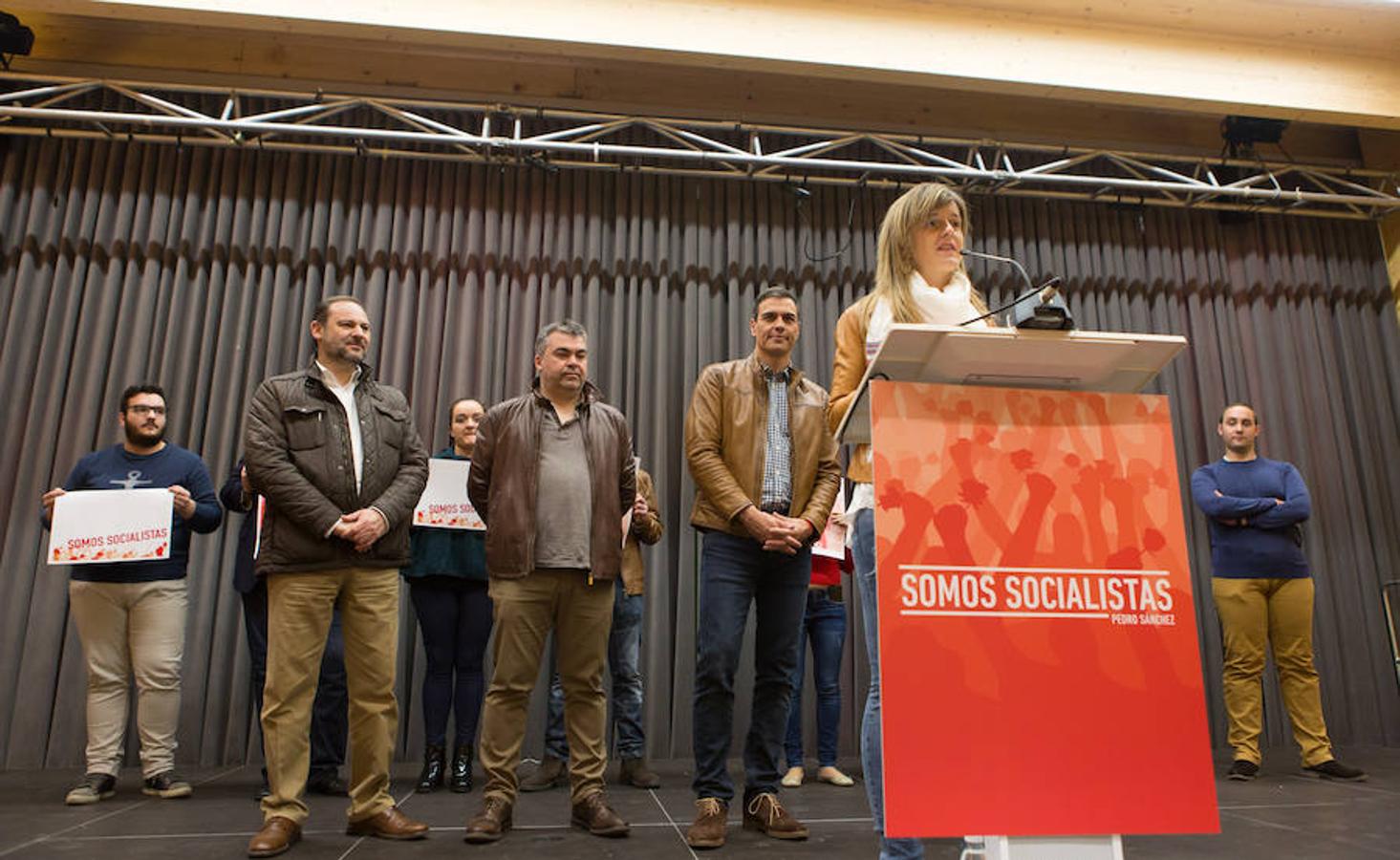 Pedro Sánchez en Aldeanueva de Ebro (I)