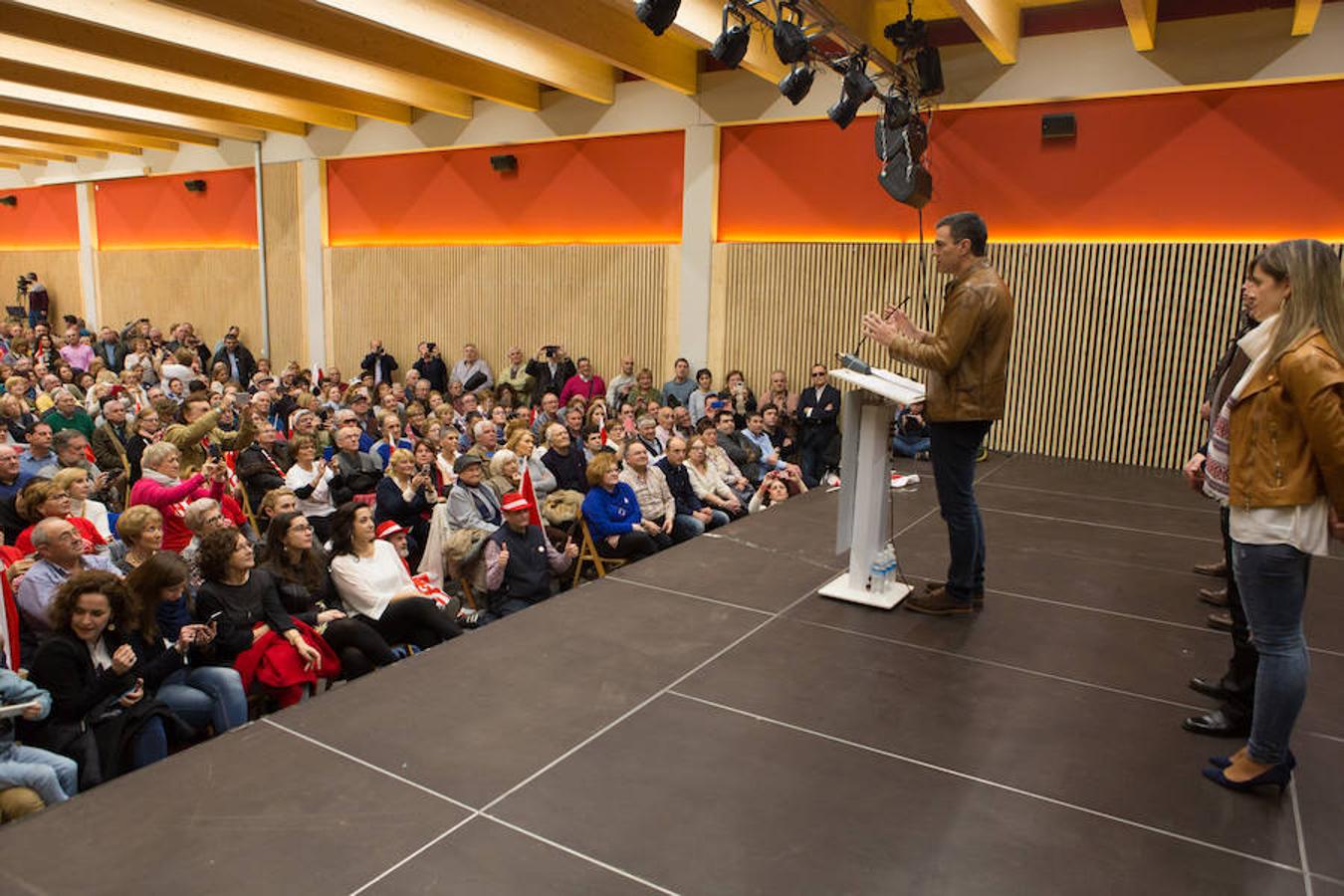 Pedro Sánchez en Aldeanueva de Ebro (I)