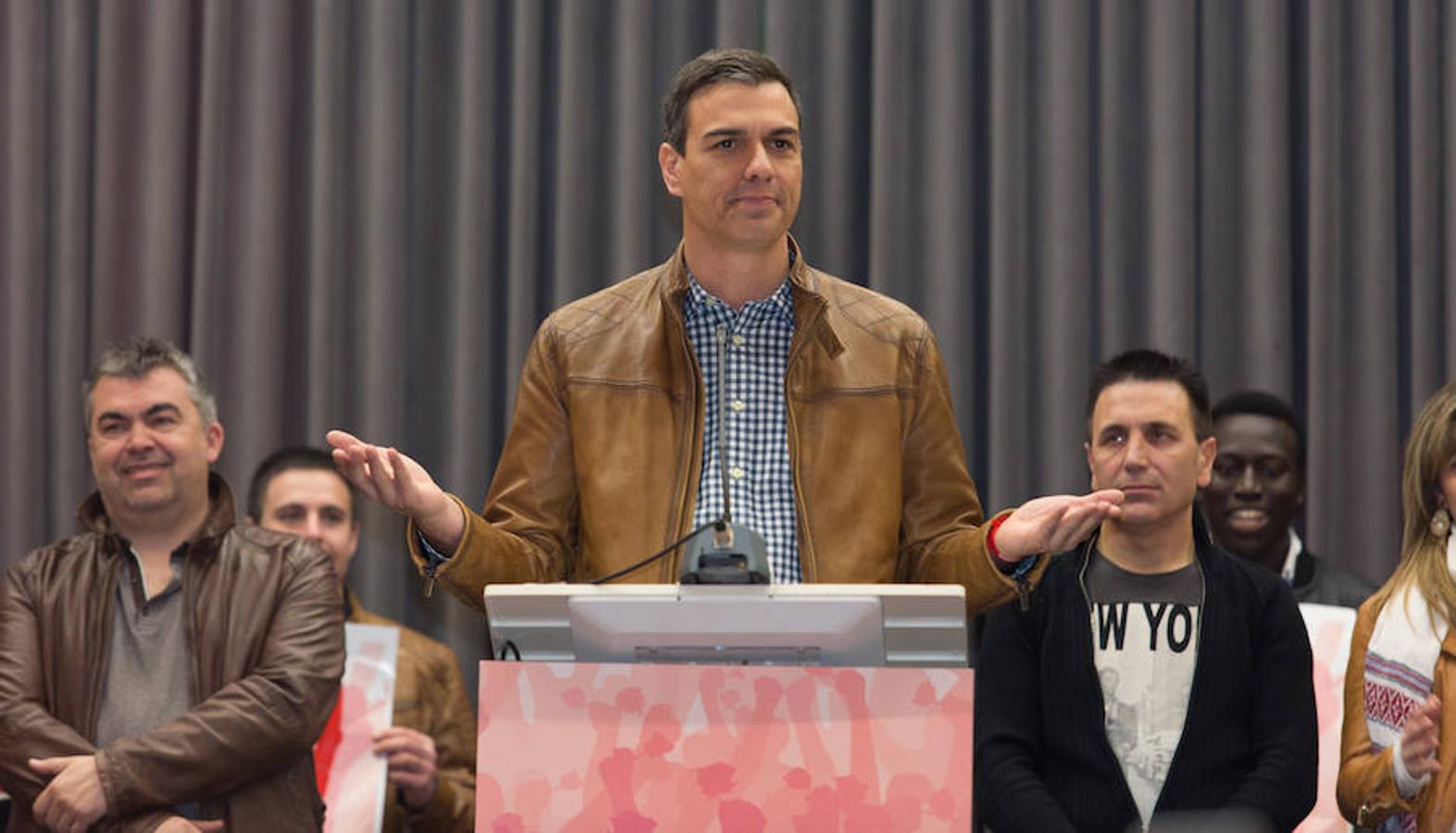 Pedro Sánchez en Aldeanueva de Ebro (I)