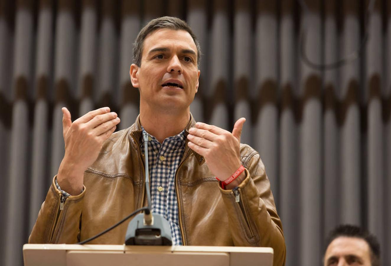 Pedro Sánchez en Aldeanueva de Ebro (II)