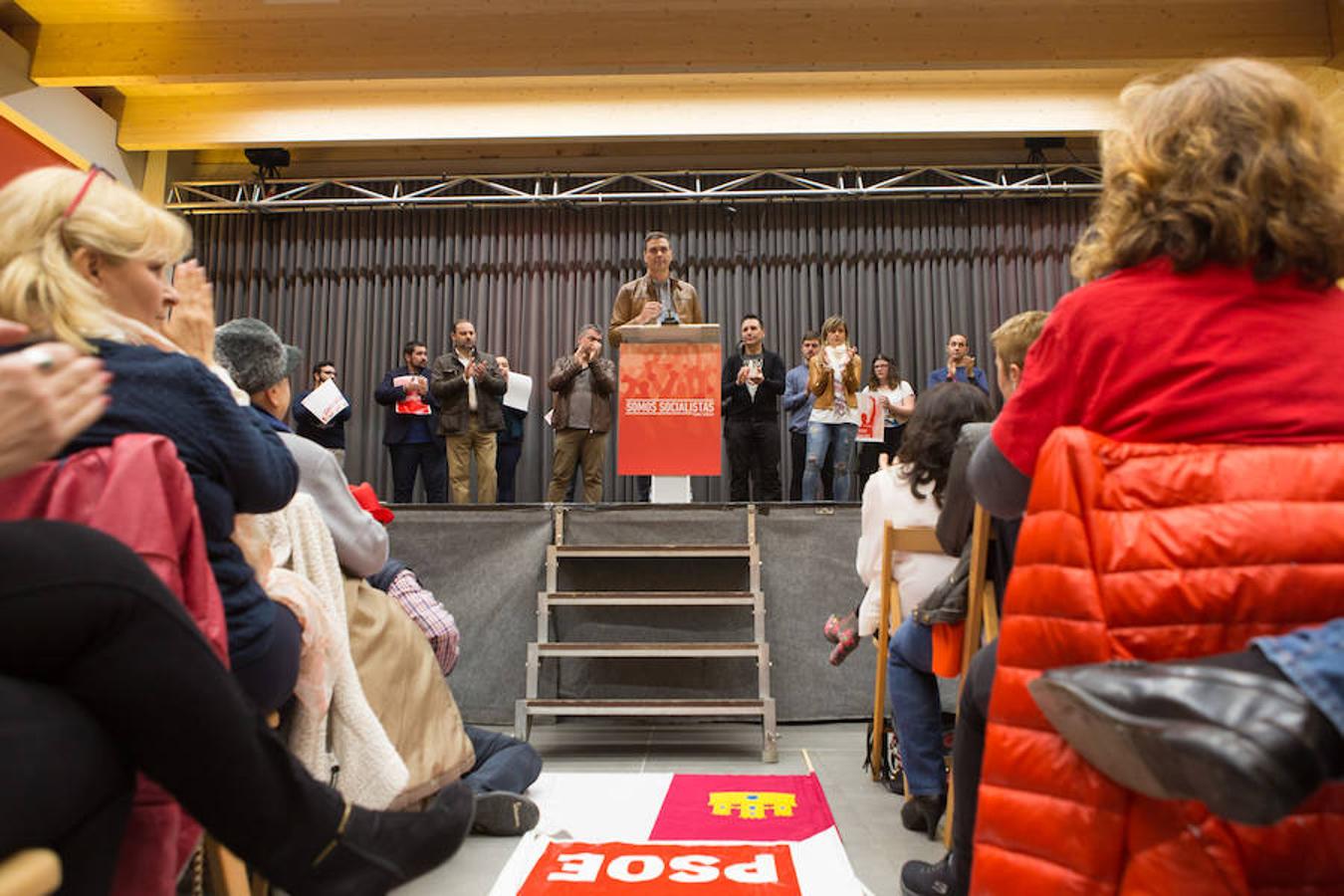 Pedro Sánchez en Aldeanueva de Ebro (II)