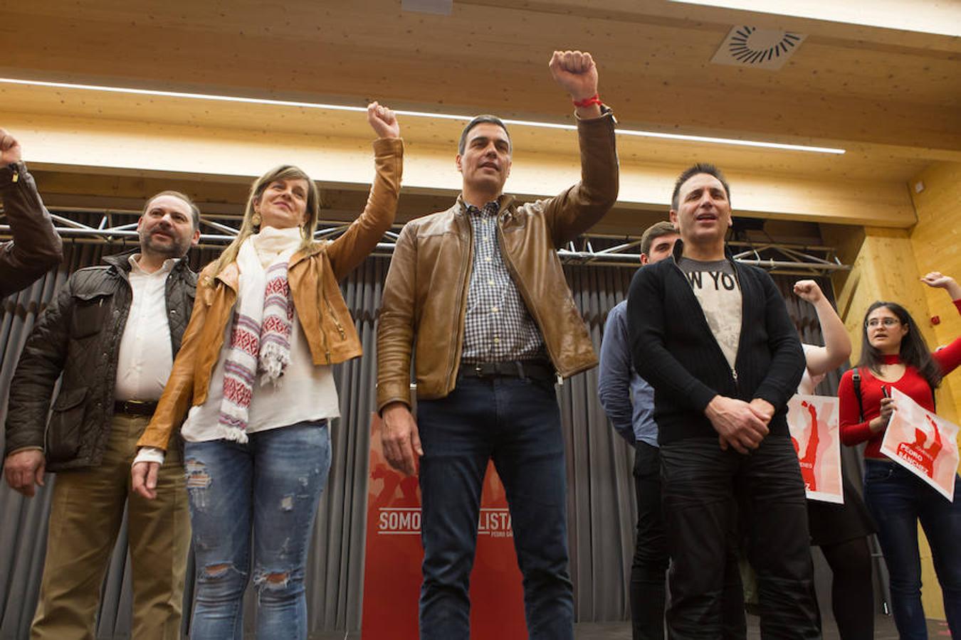 Pedro Sánchez en Aldeanueva de Ebro (II)