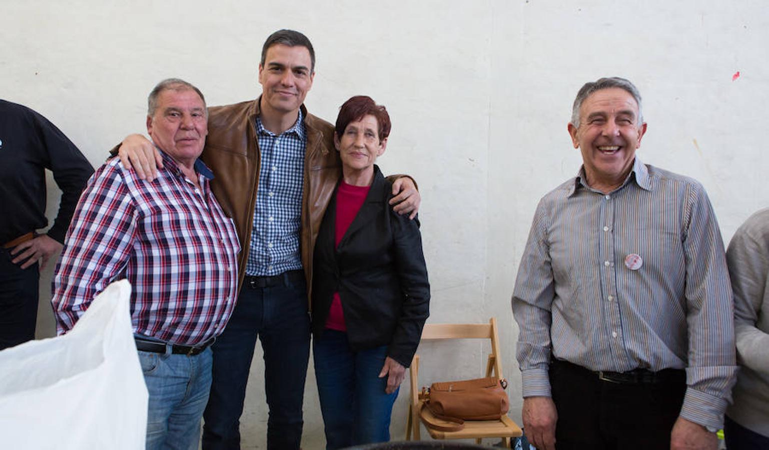 Pedro Sánchez en Aldeanueva de Ebro (II)