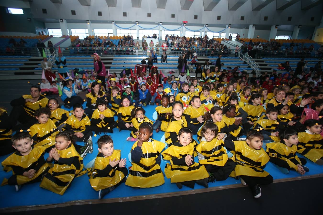 Chiquientierro de la Sardina en el Polideportivo de Las Gaunas