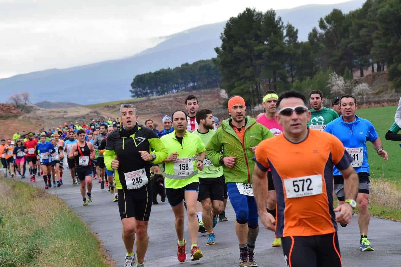 Pablo Mas repite en la Media Maratón del Camino (I)