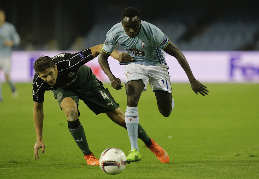 El Celta-Krasnodar, en imágenes