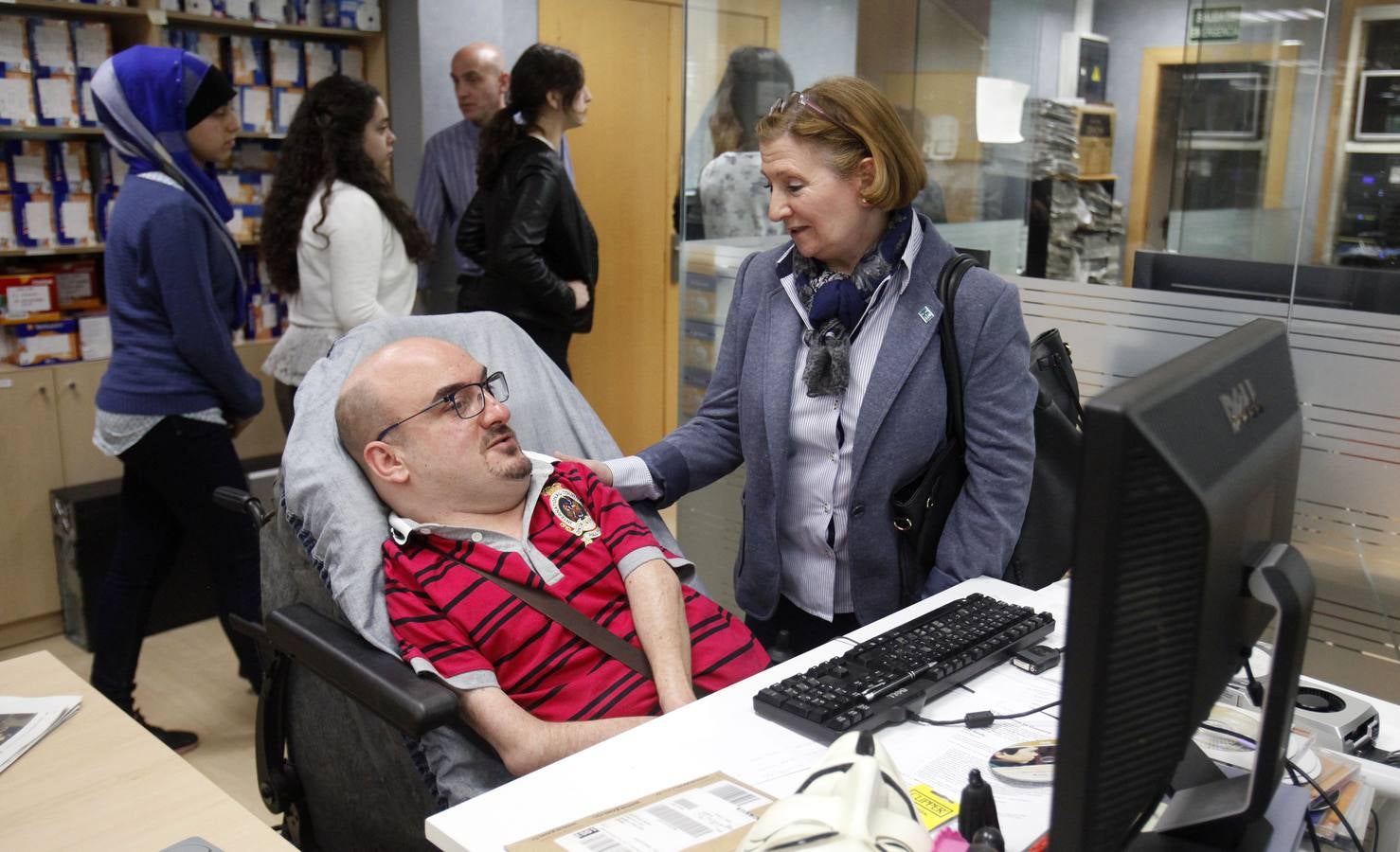 Alumnos del IES Comercio visitan la multimedia de Diario LA RIOJA