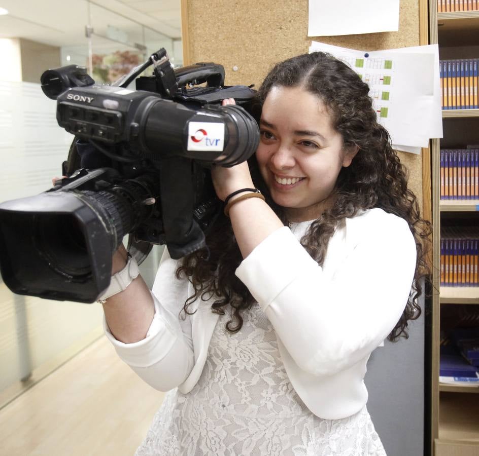 Alumnos del IES Comercio visitan la multimedia de Diario LA RIOJA