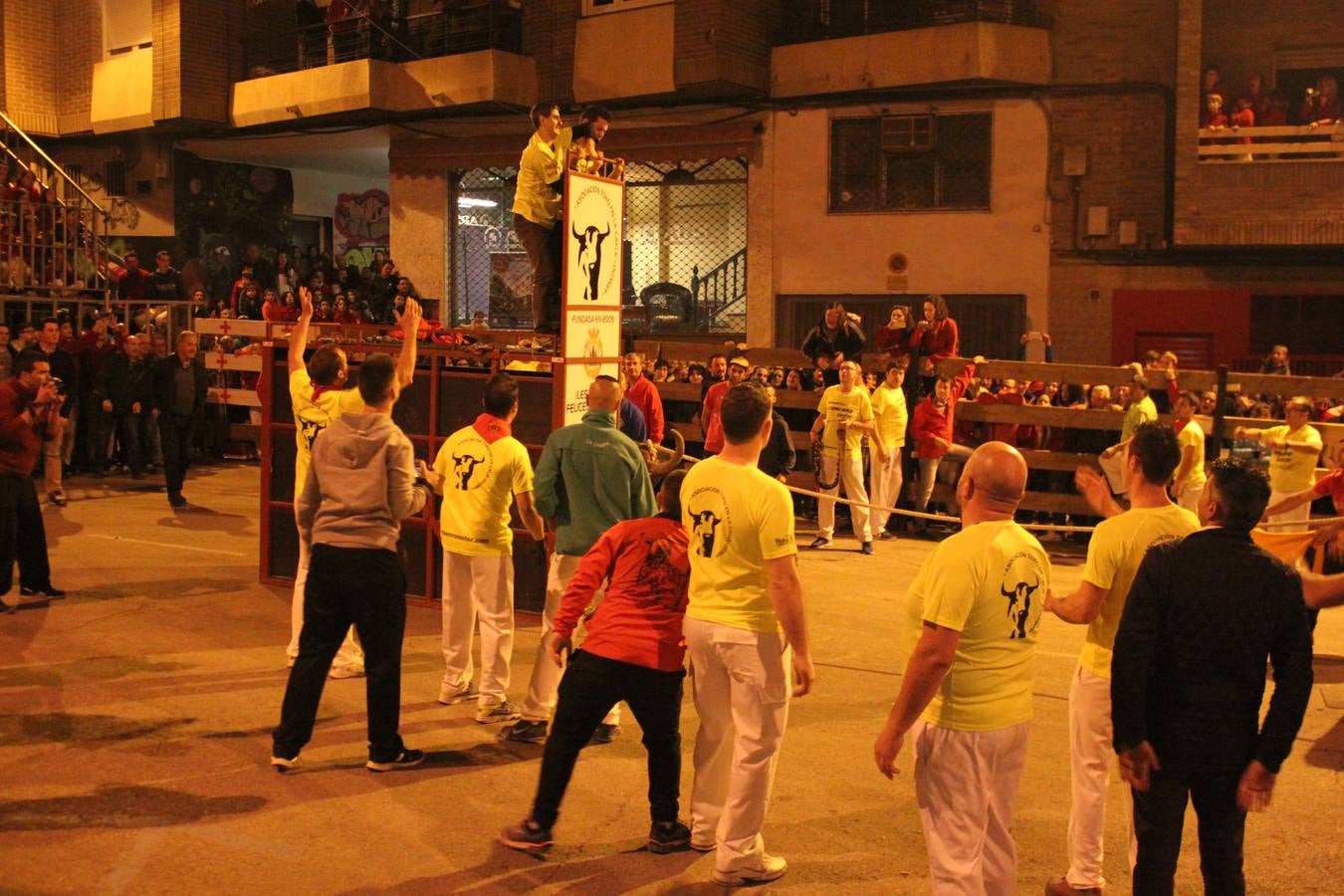 Toro embolao en Arnedo