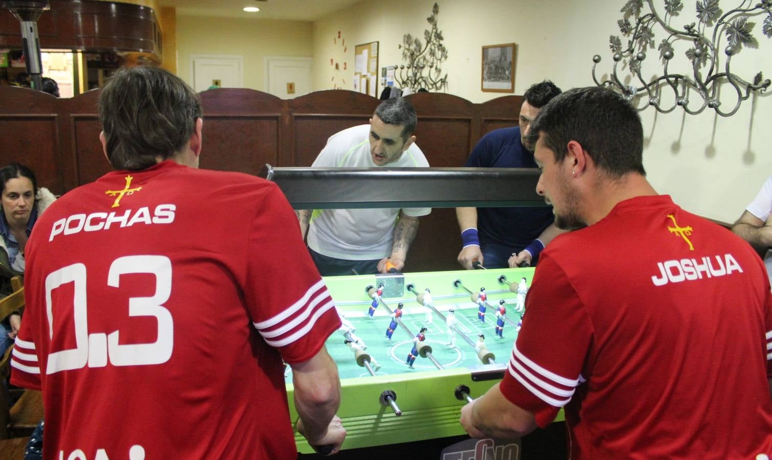 Futbolín en Zarratón