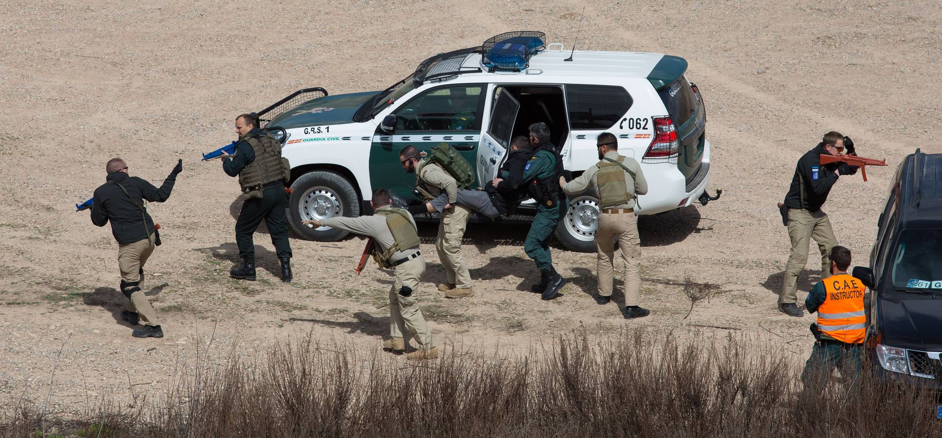 Ejercicios de Entrenamiento para Gestión Civil de Crisis en el que han participado 200 agentes europeos