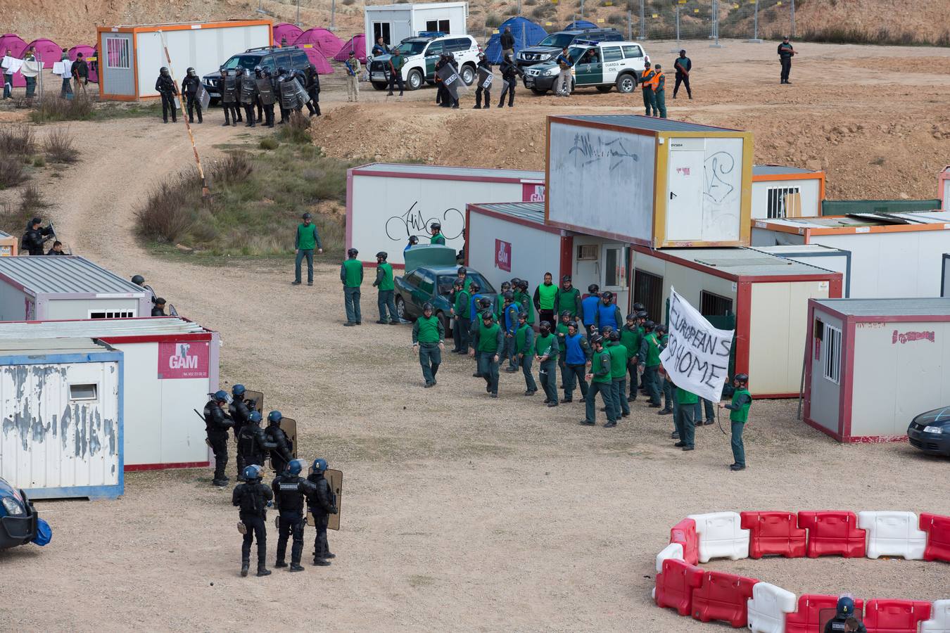 Ejercicios de Entrenamiento para Gestión Civil de Crisis en el que han participado 200 agentes europeos