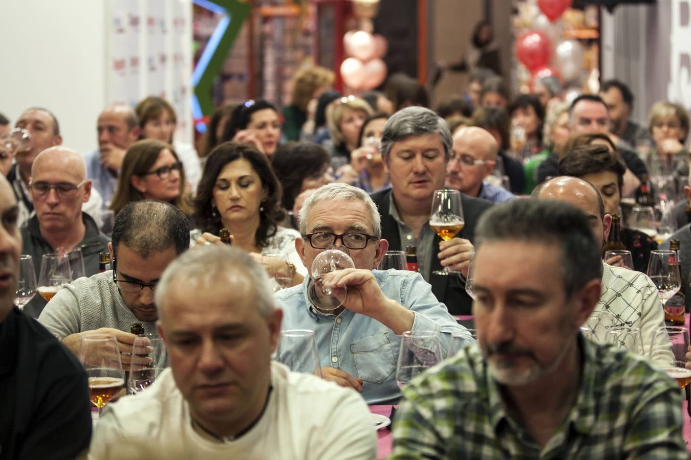 Cata de cervezas Estrella Galicia y los pinchos de La Taberna del Tío Blas