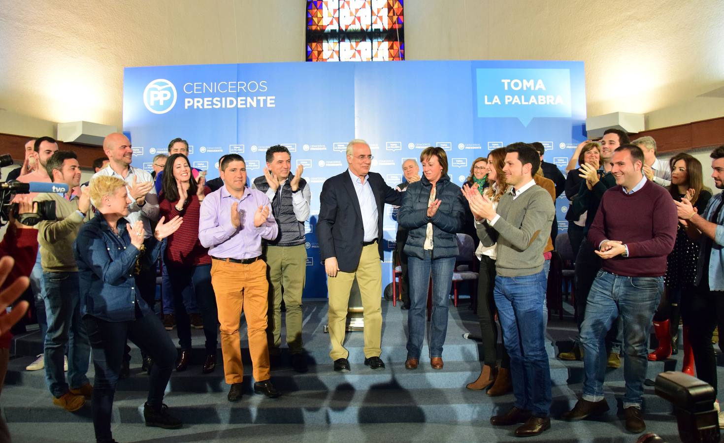 La guerra del PP riojano: acto de Ceniceros en Albelda