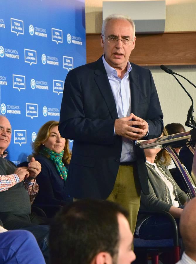 La guerra del PP riojano: acto de Ceniceros en Albelda