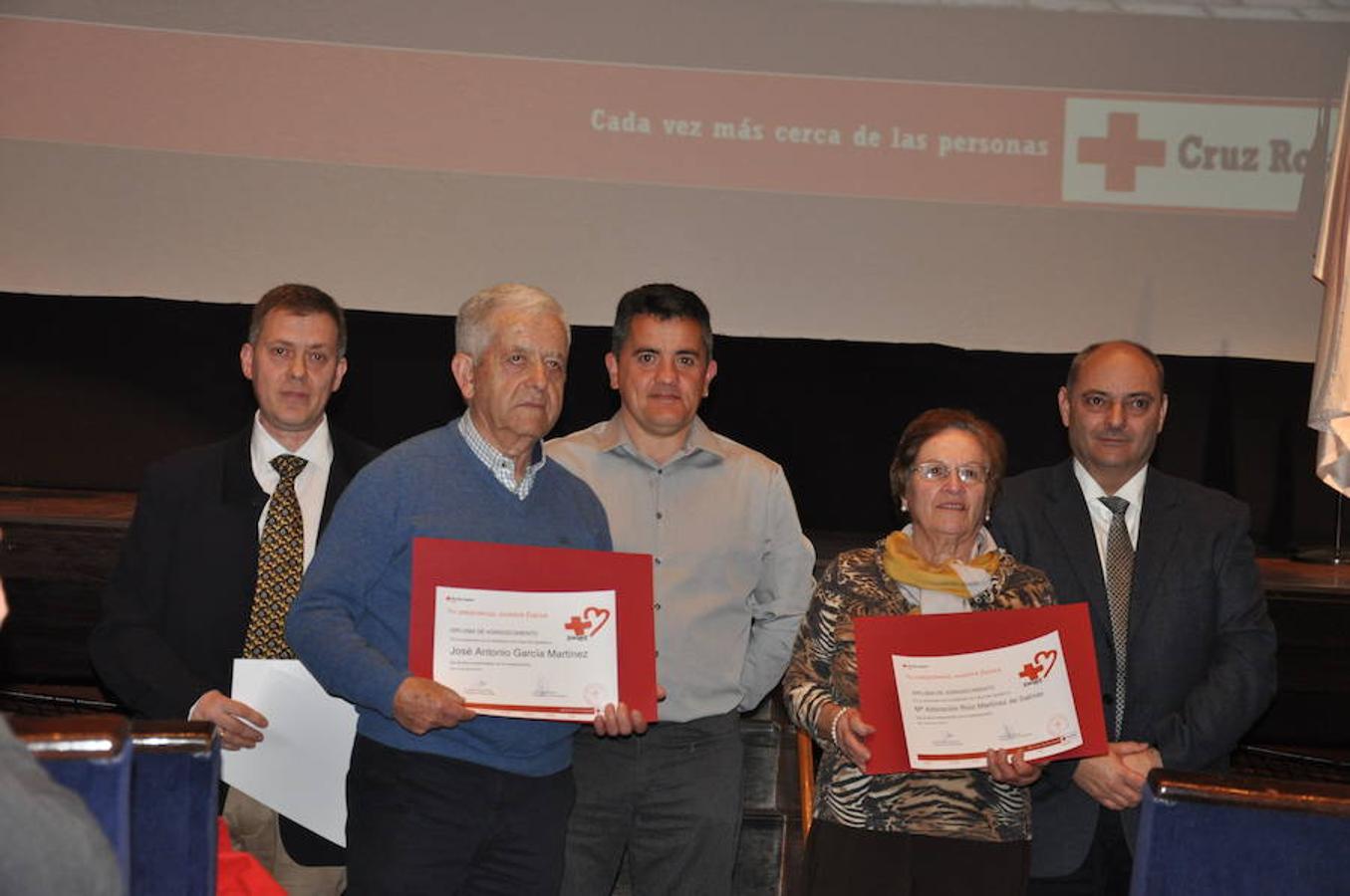 Recuerdo de Cruz Roja a sus veteranos