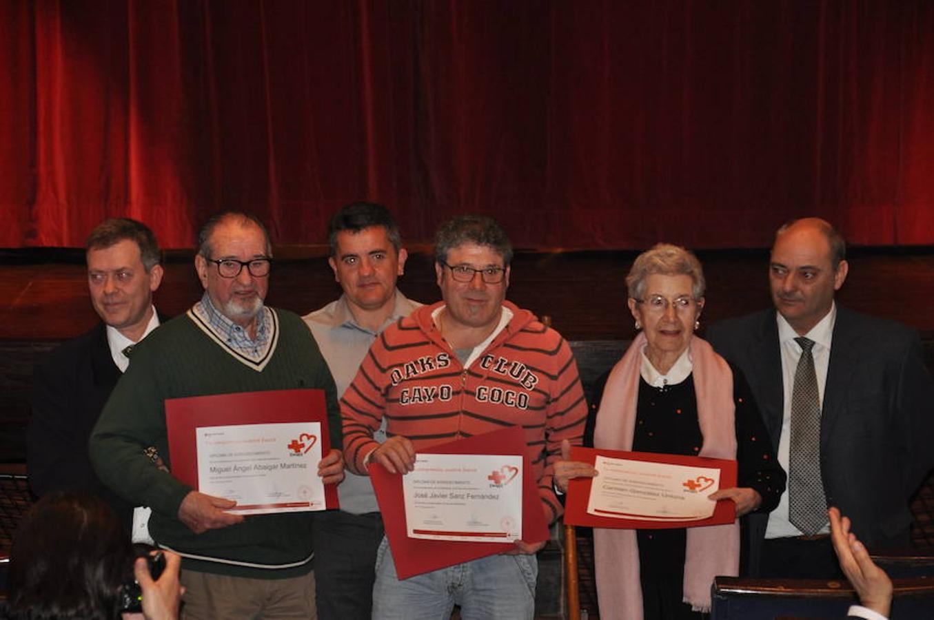 Recuerdo de Cruz Roja a sus veteranos