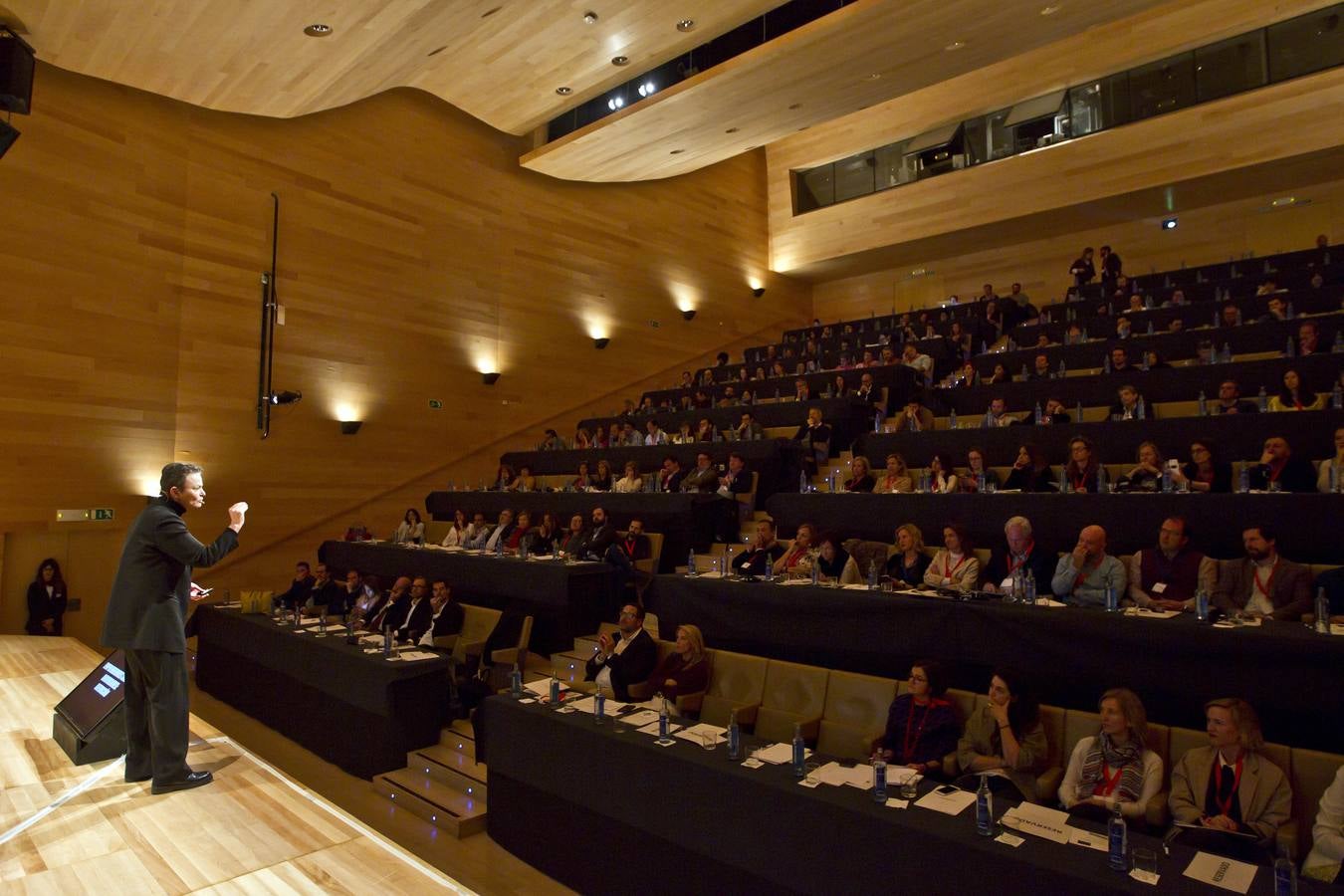 Jornada de las ponencias de los Premios Genio de Vocento, que este año se celebran en Logroño