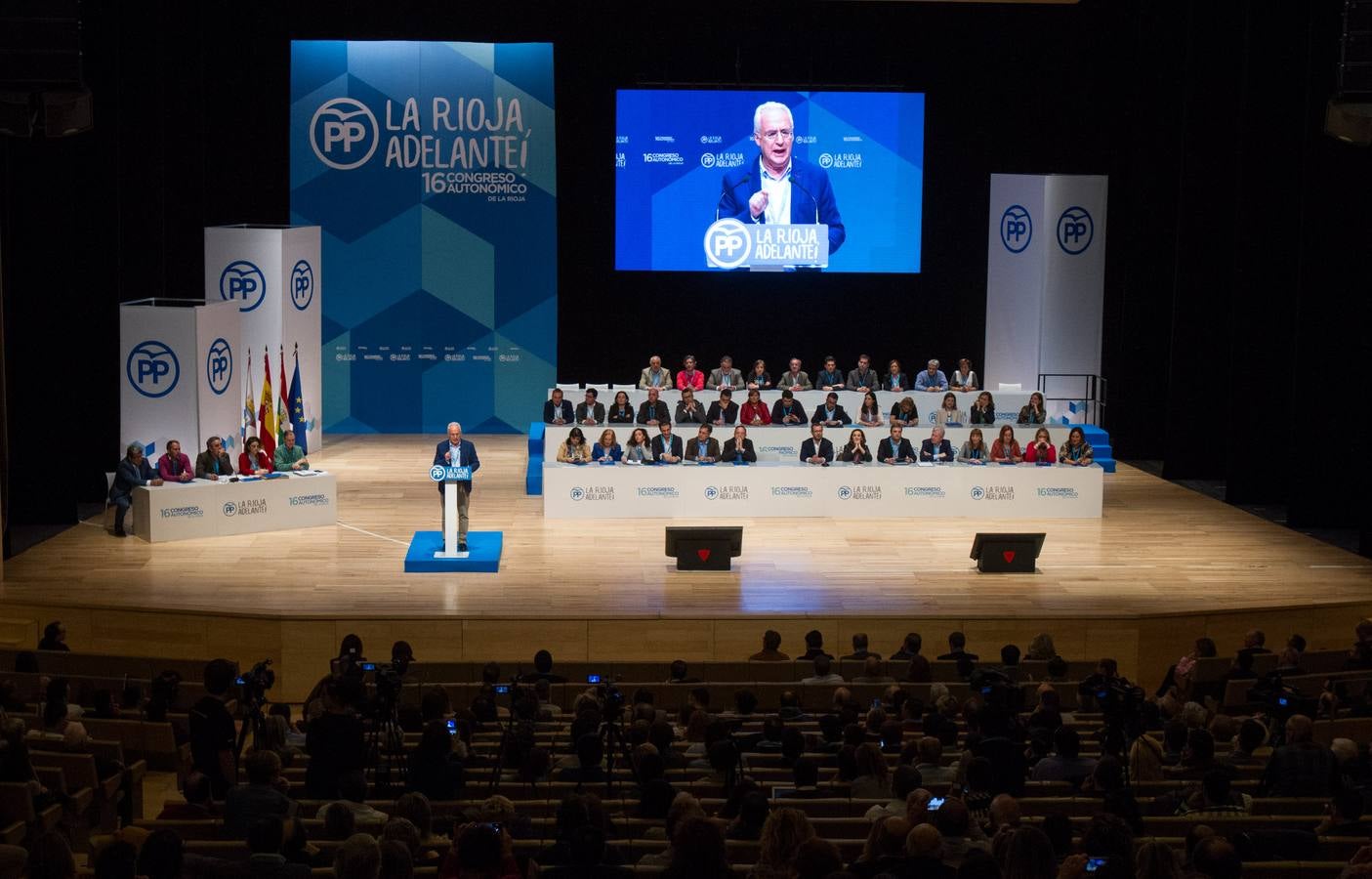 Congreso del Partido Popular de La Rioja: Ceniceros, nuevo presidente del PP riojano