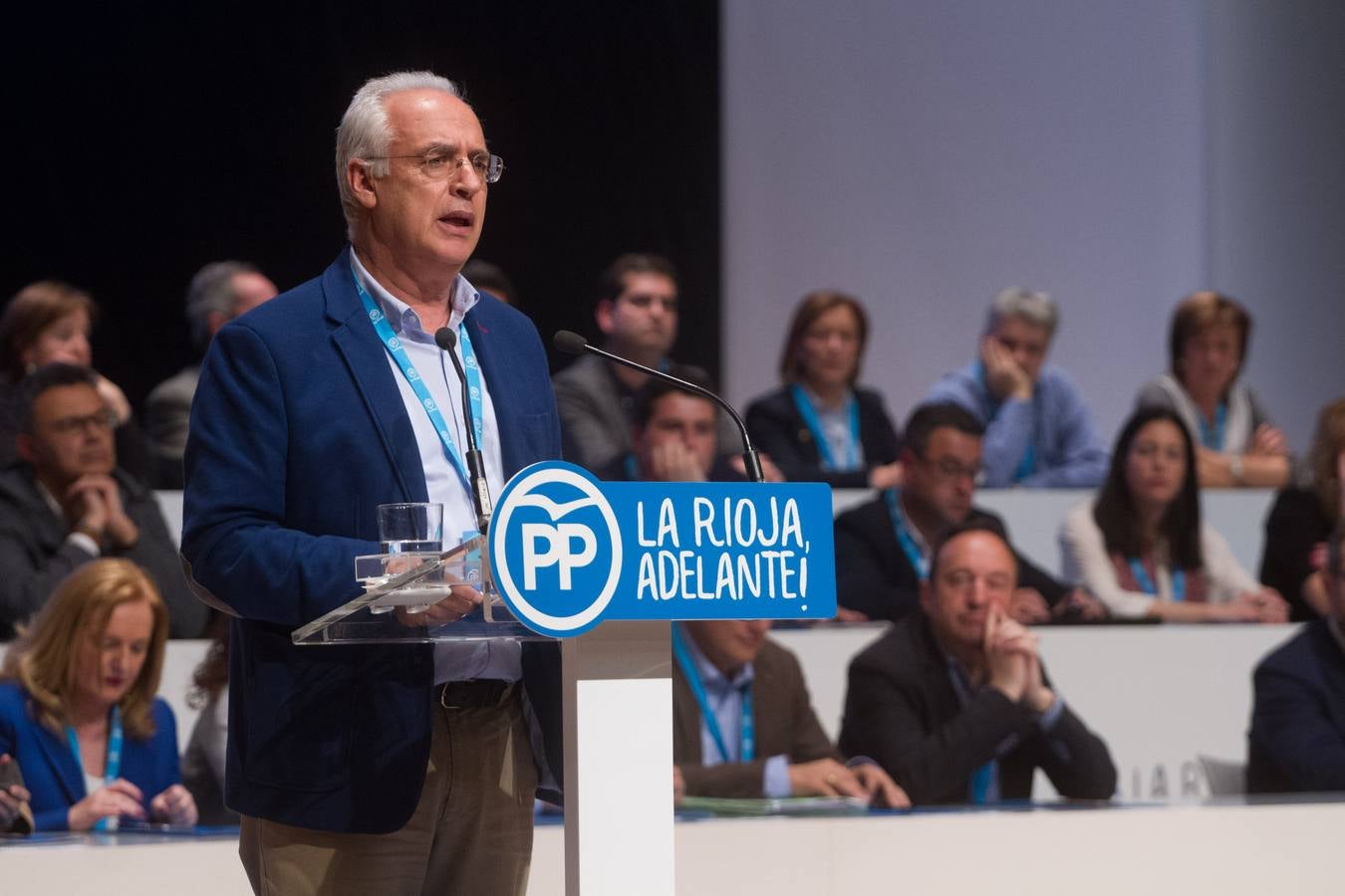 Congreso del Partido Popular de La Rioja: Ceniceros, nuevo presidente del PP riojano