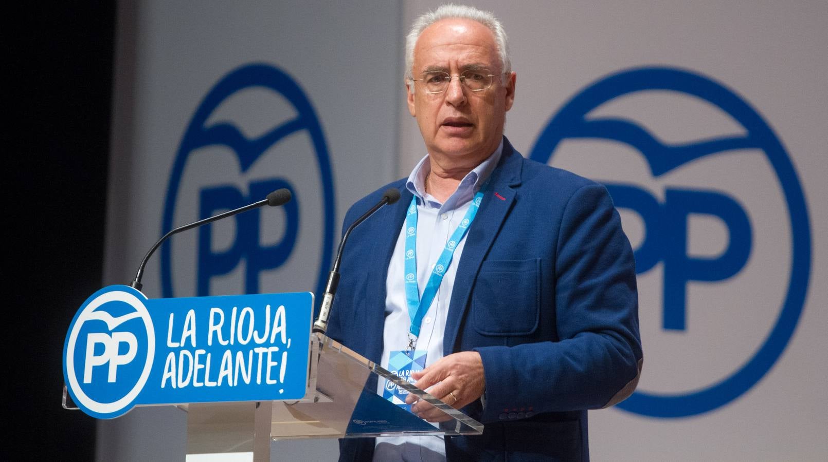 Congreso del Partido Popular de La Rioja: Ceniceros, nuevo presidente del PP riojano