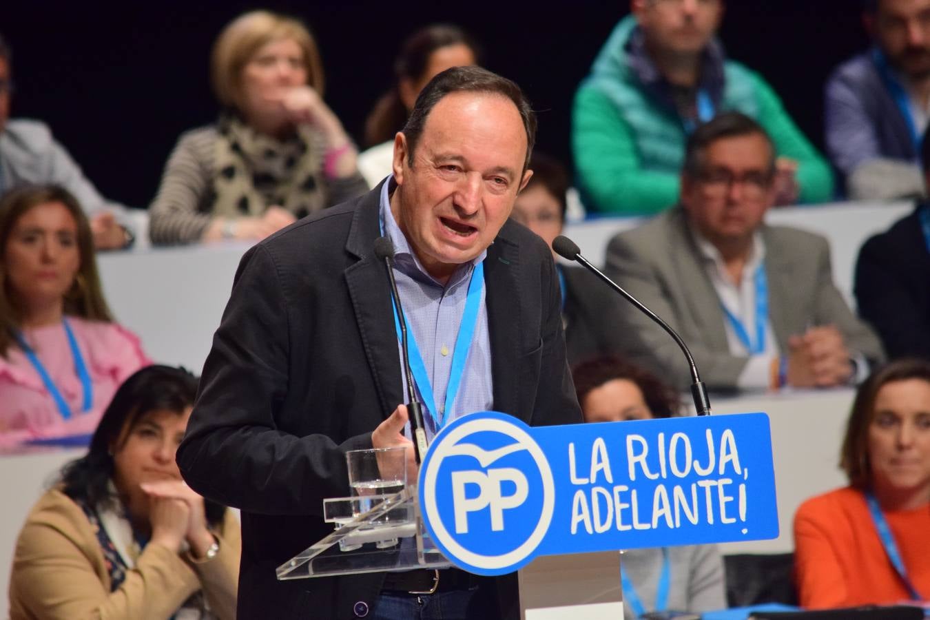 Congreso del Partido Popular de La Rioja: Sanz se despide entre lágrimas