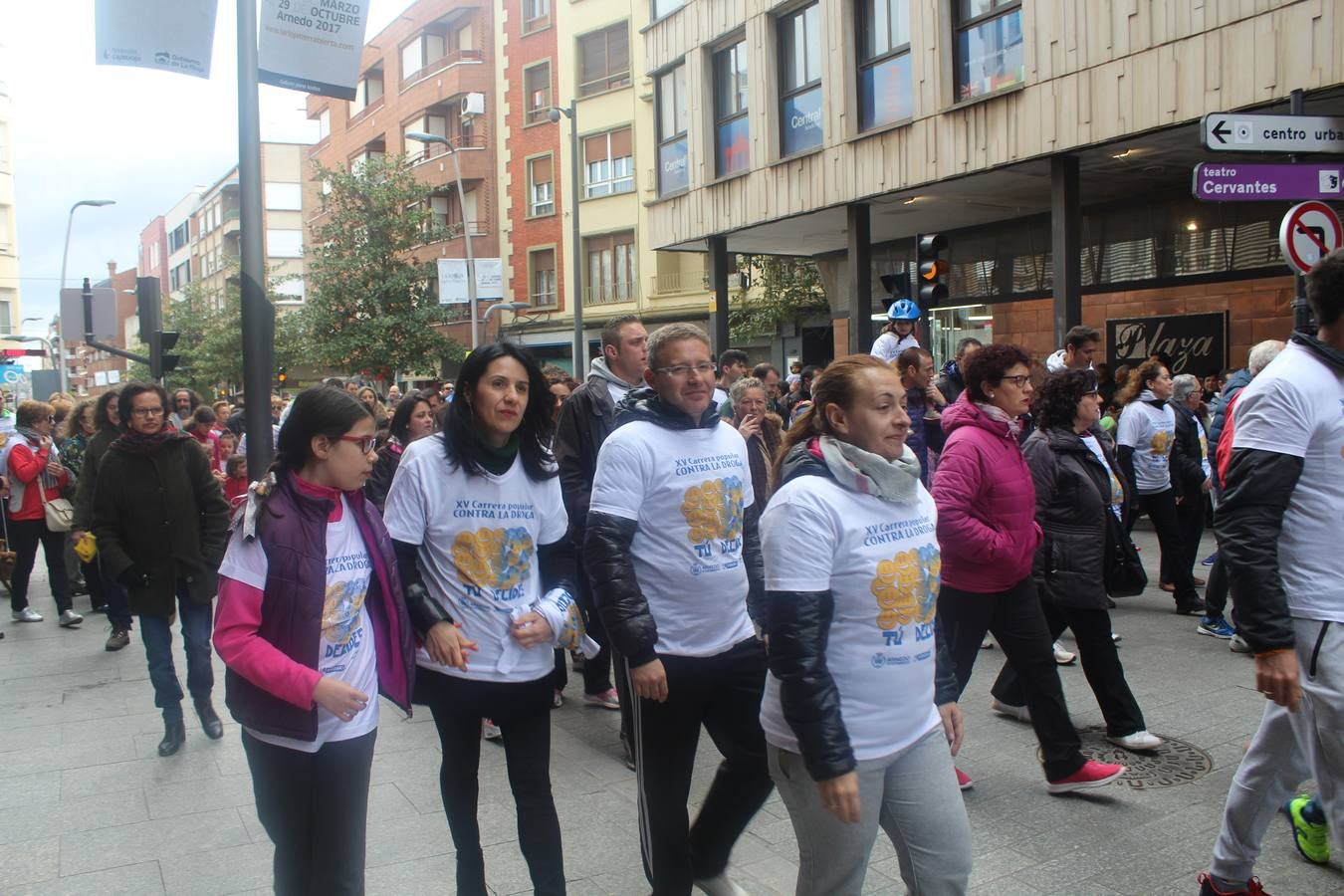 Arnedo corre contra la droga