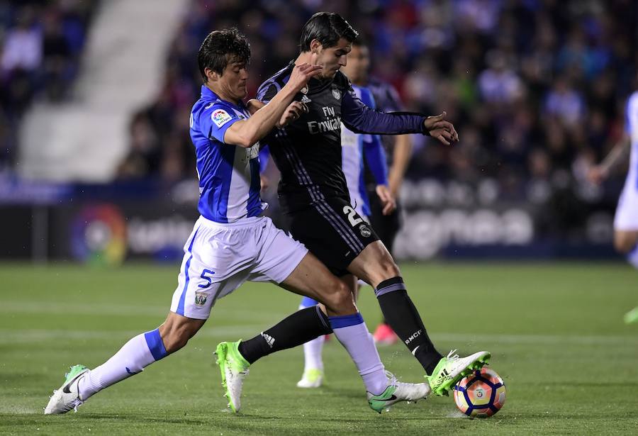 El Leganés-Real Madrid, en imágenes