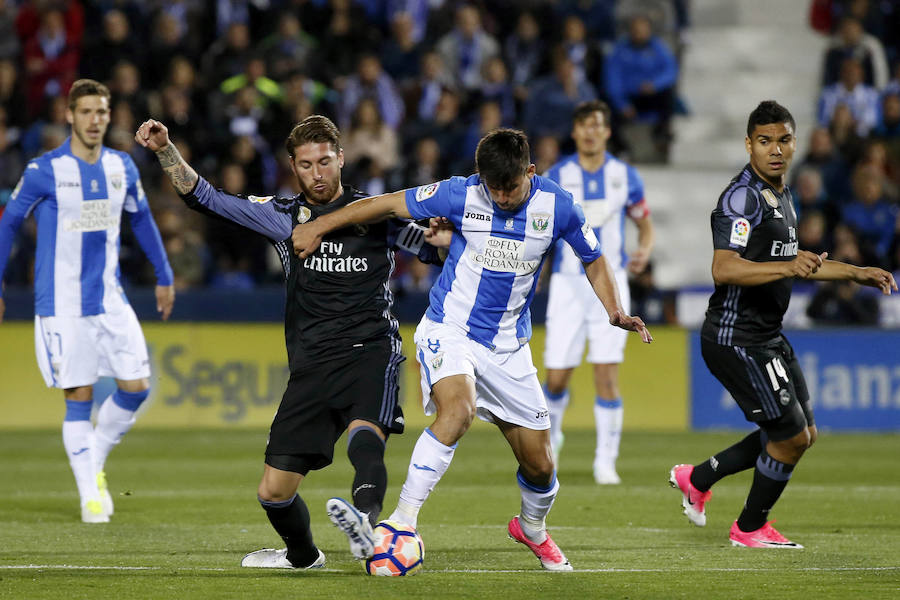 El Leganés-Real Madrid, en imágenes