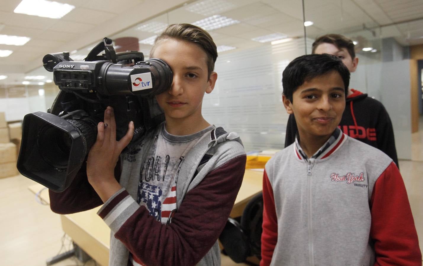 Los alumnos de 5º A del Colegio Navarrete El Mudo visitan la multimedia de Diario LA RIOJA