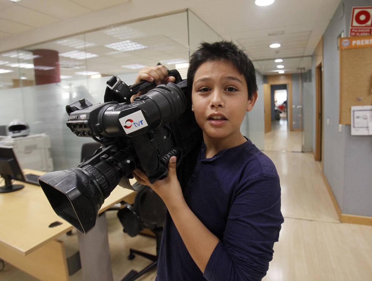 Los alumnos de 5º A del Colegio Navarrete El Mudo visitan la multimedia de Diario LA RIOJA