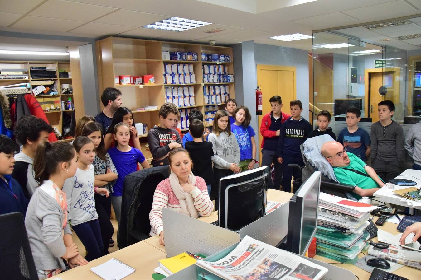 Visita de 5º del Milenario de la Lengua