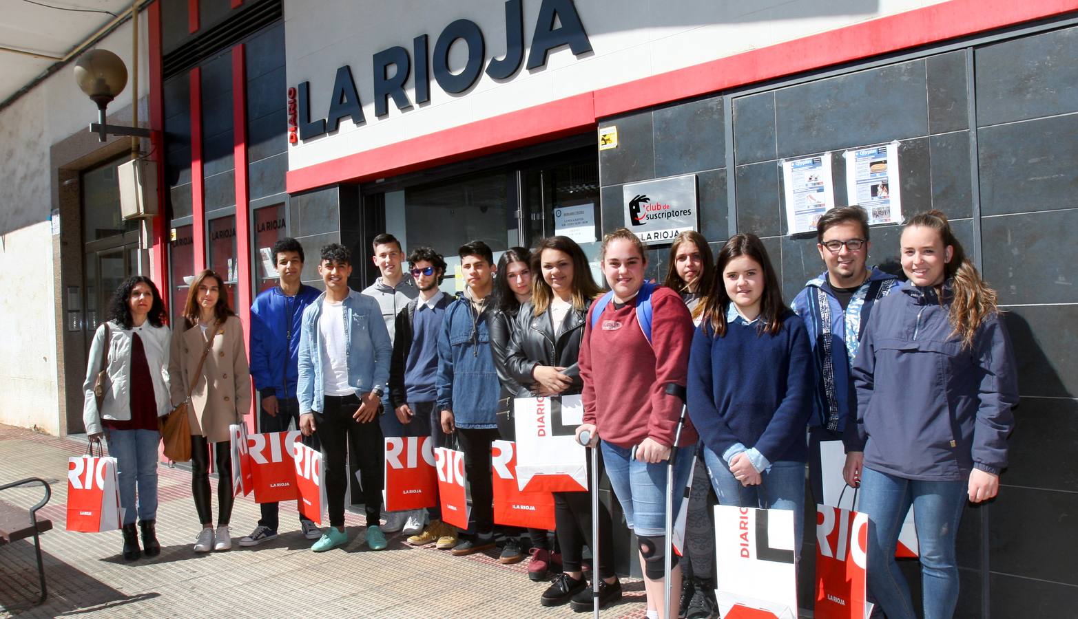 Visita del IES La Laboral