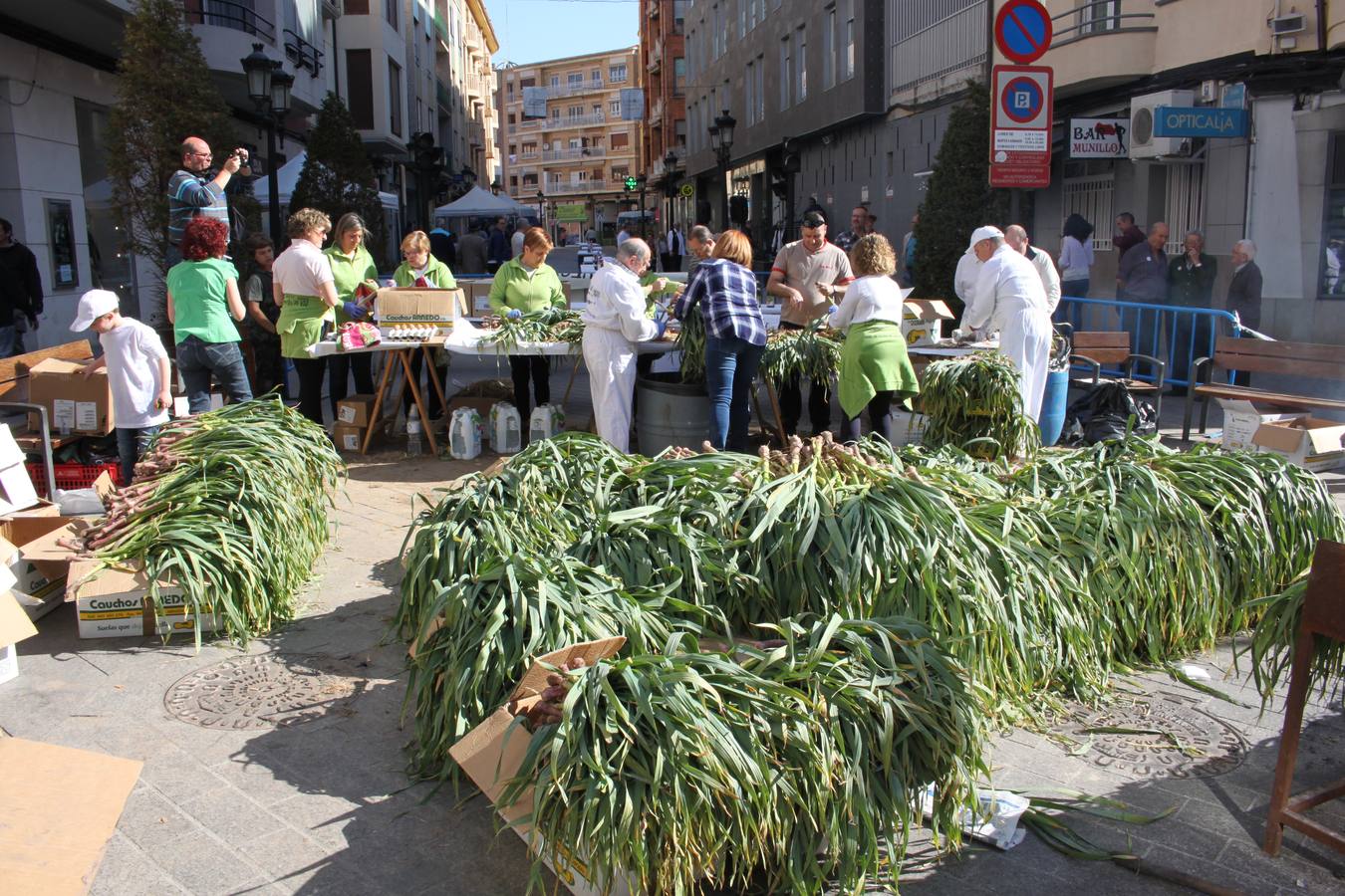 Arnedo celebra el día del ajo asado