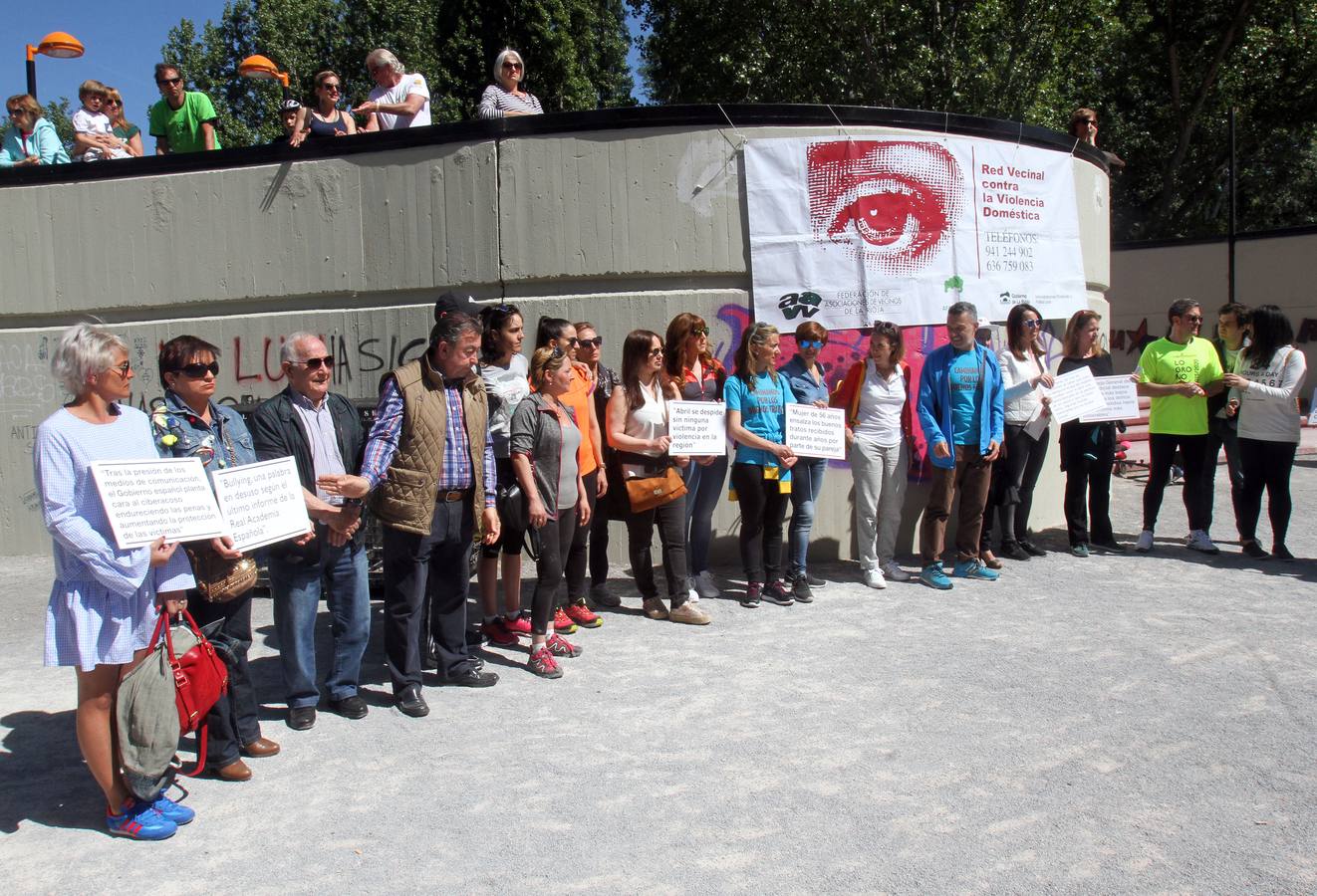 Marcha por los buenos tratos en Logroño