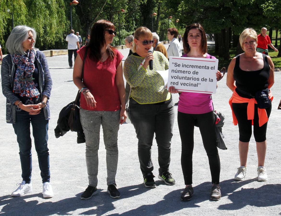Marcha por los buenos tratos en Logroño