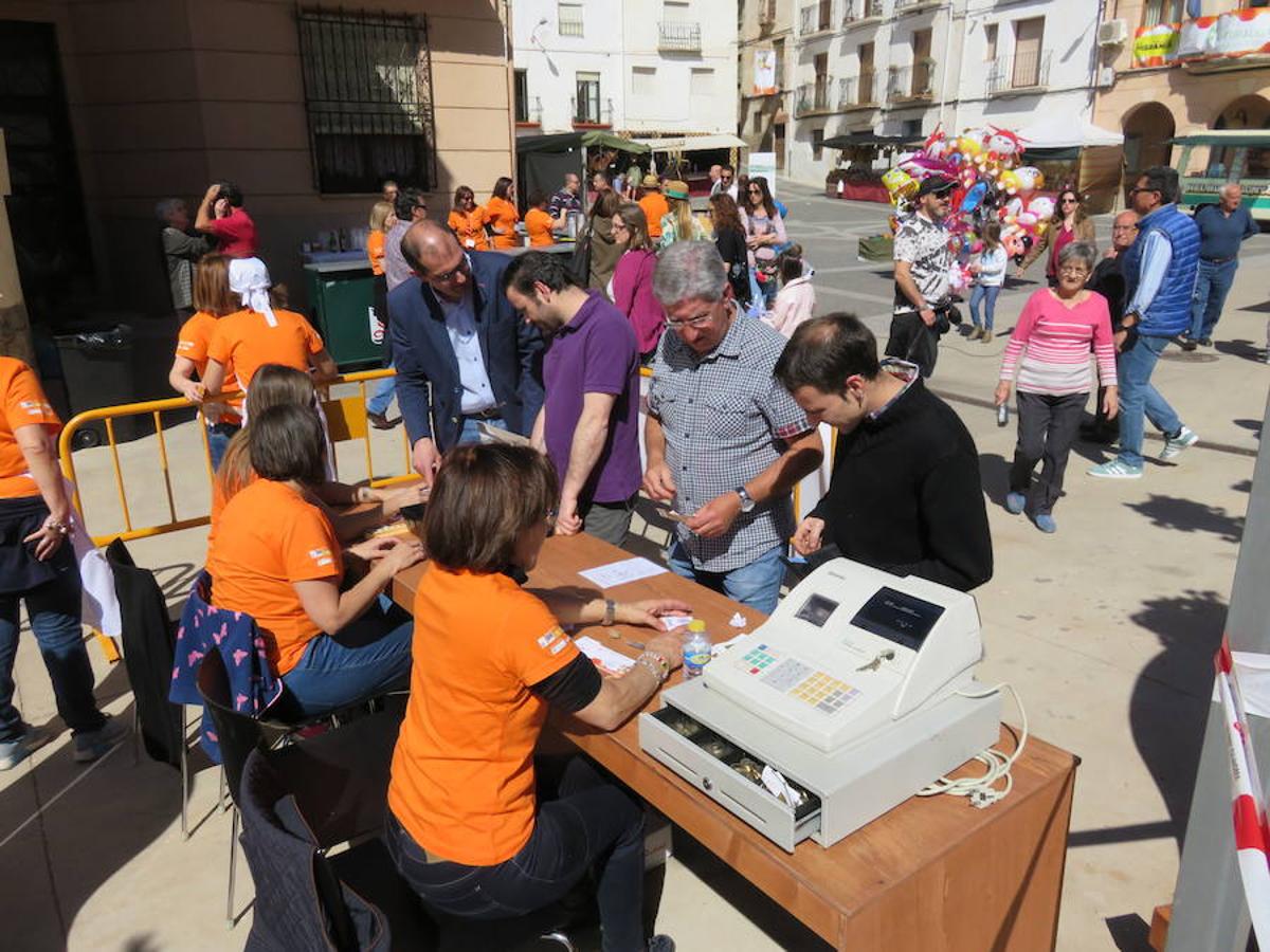 Herce celebra su I Feria de la Cebolla Asada