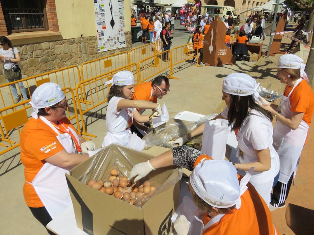 Herce celebra su I Feria de la Cebolla Asada