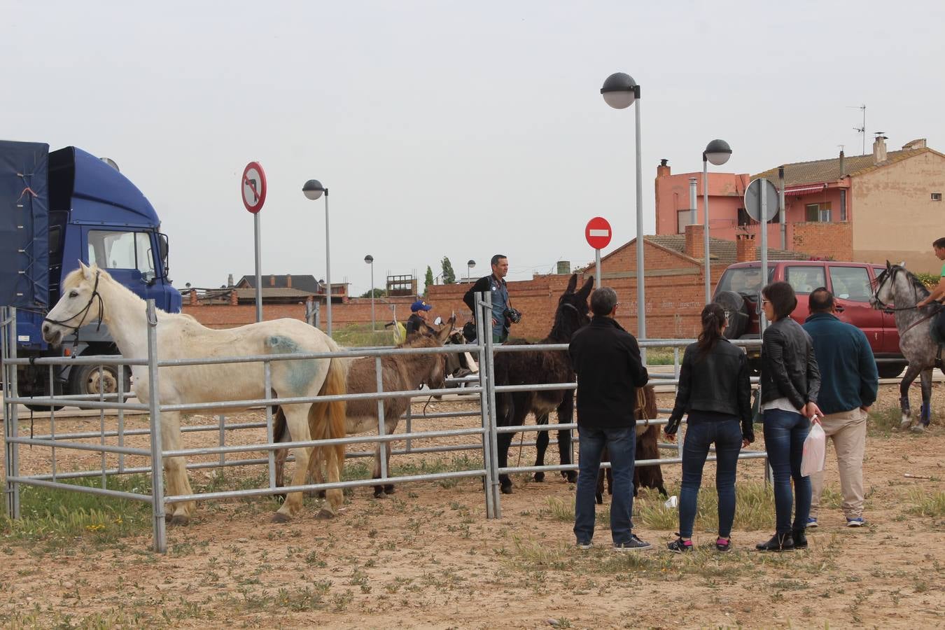 Feria de ganado en Rincón de Soto