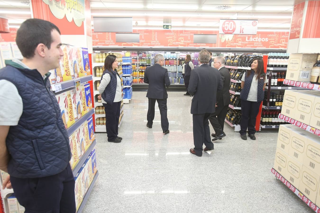 Supercor, de El Corte Inglés, celebra su inauguración en Logroño