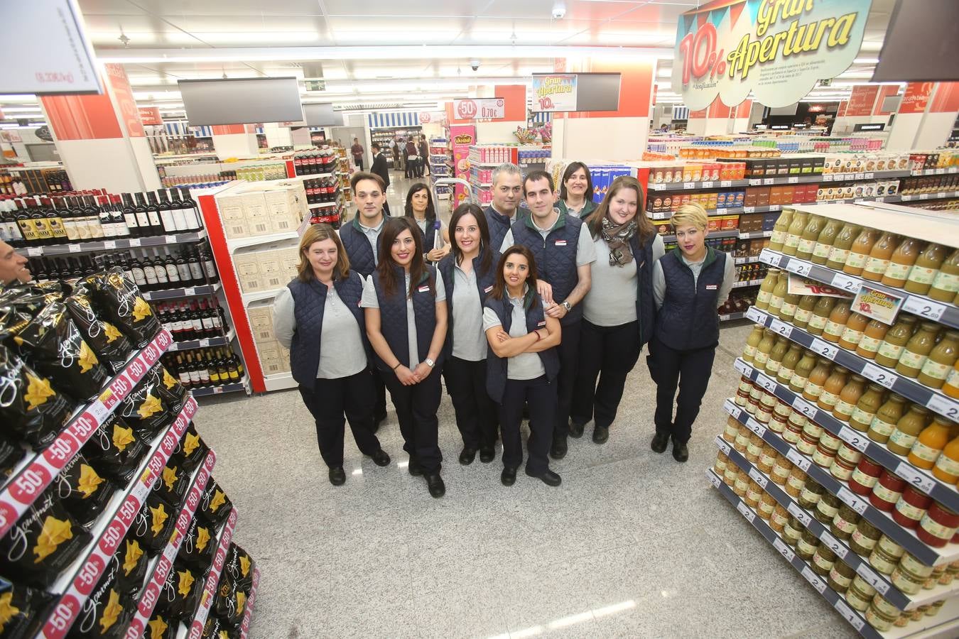 Supercor, de El Corte Inglés, celebra su inauguración en Logroño