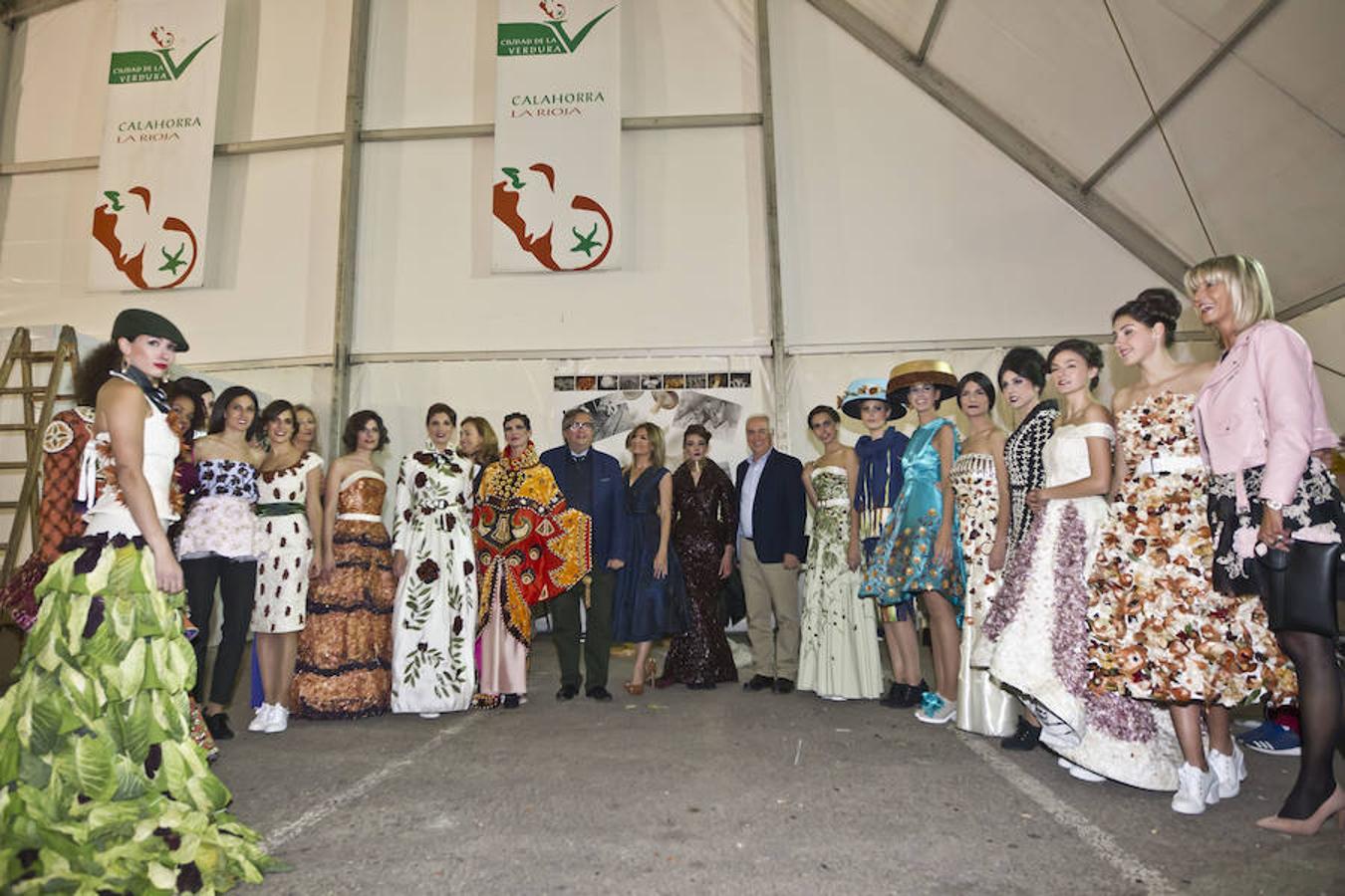 Desfile de moda con verduras (I)