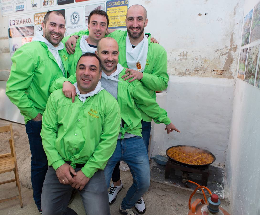 Concurso de paellas en las fiestas de Albedla