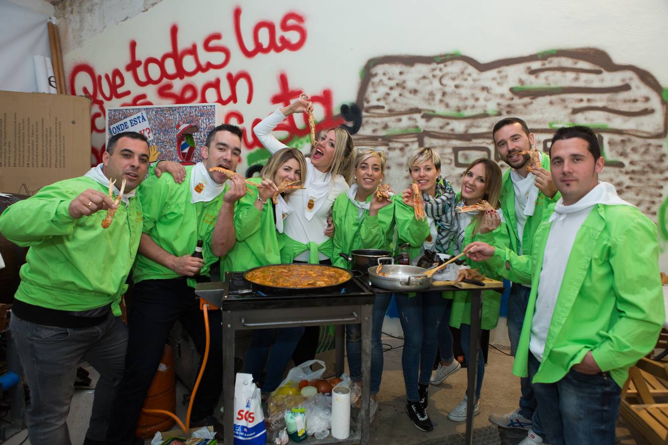 Concurso de paellas en las fiestas de Albedla